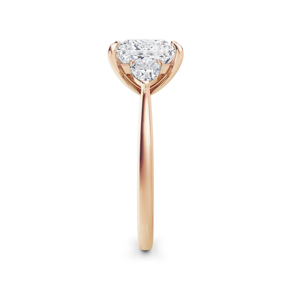 Sally 18k Rose Gold Princess Trilogy