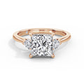Sally 18k Rose Gold Princess Trilogy