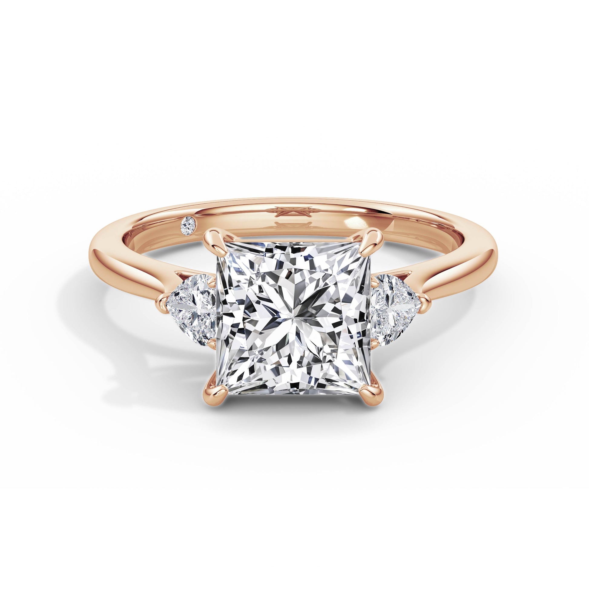 Sally 18k Rose Gold Princess Trilogy