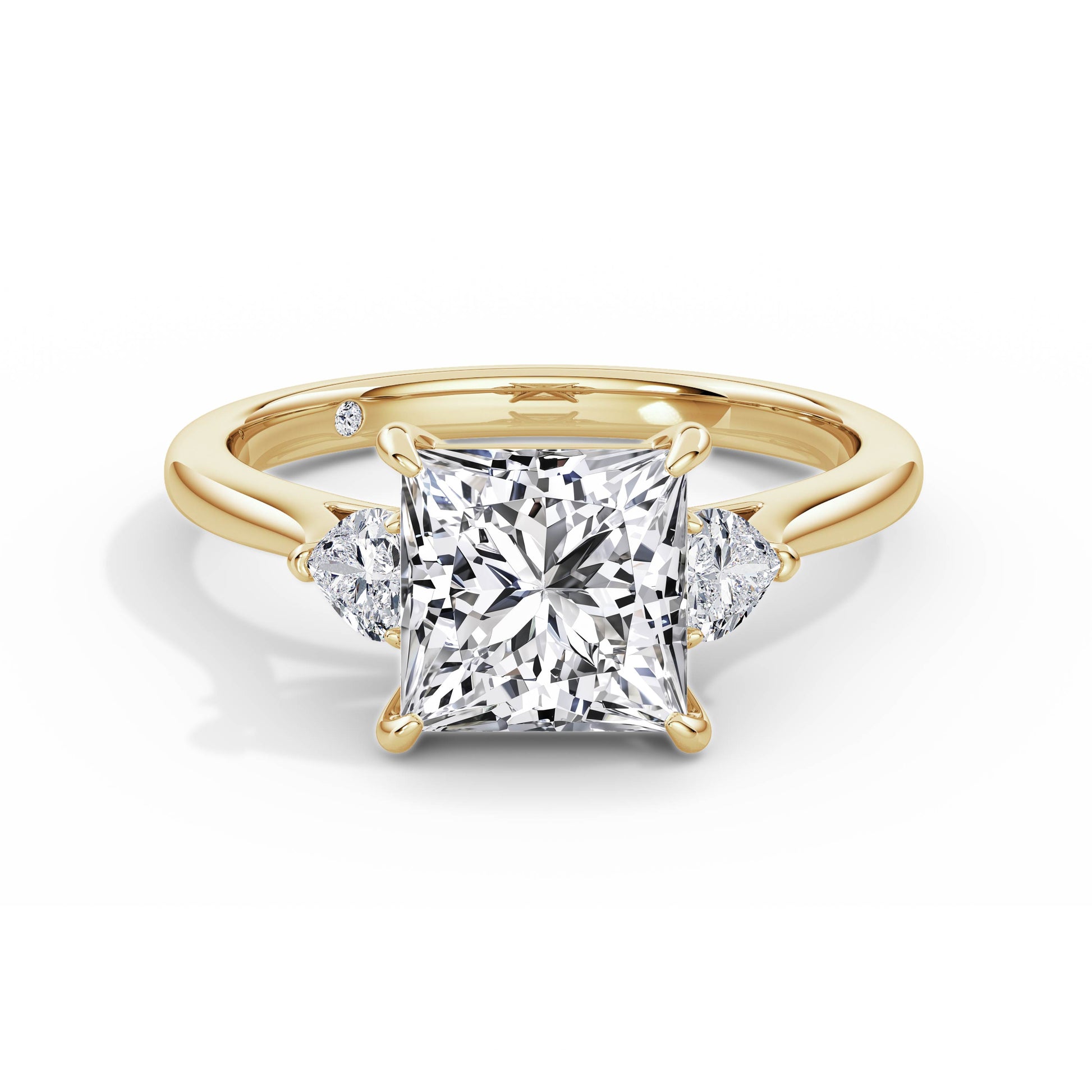 Sally 18k Yellow Gold Princess Trilogy