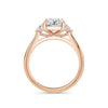 Sally 18k Rose Gold Radiant Trilogy