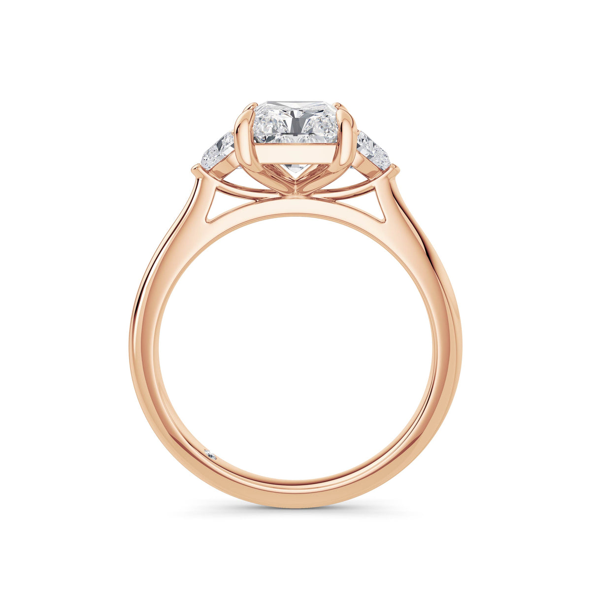 Sally 18k Rose Gold Radiant Trilogy