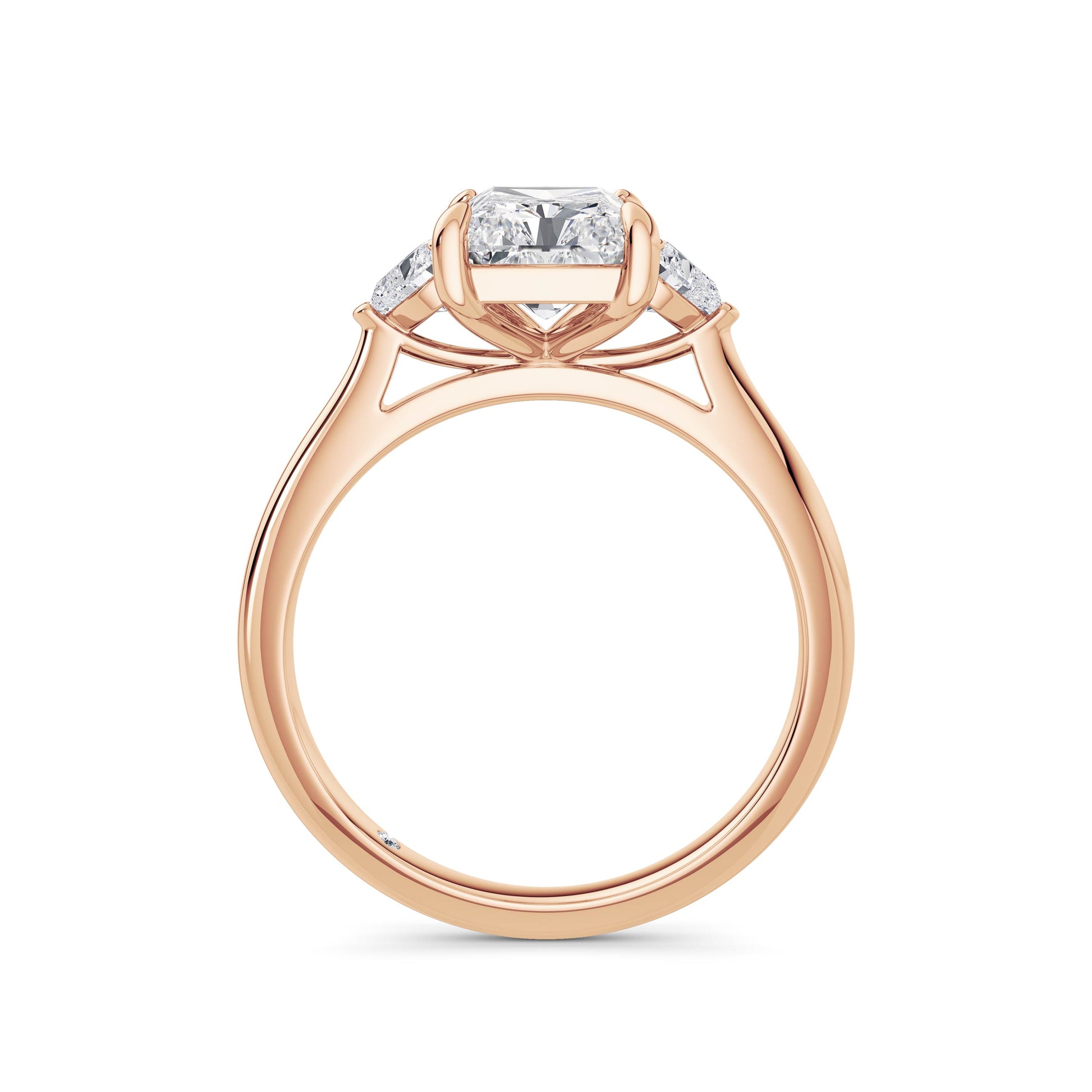 Sally 18k Rose Gold Radiant Trilogy