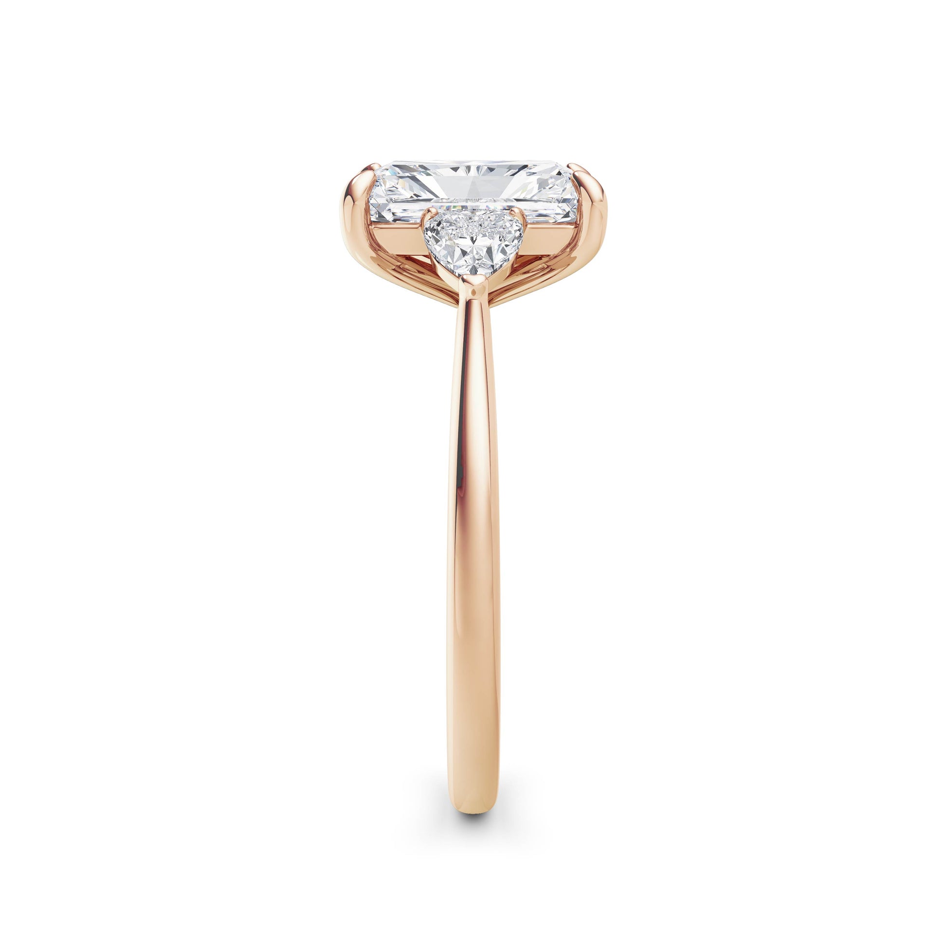 Sally 18k Rose Gold Radiant Trilogy