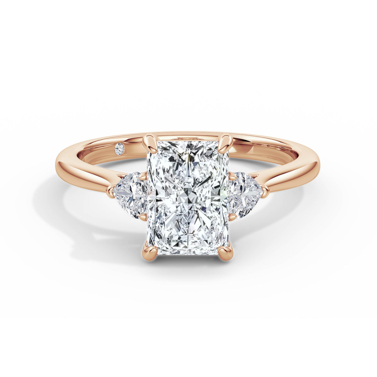 Sally 18k Rose Gold Radiant Trilogy