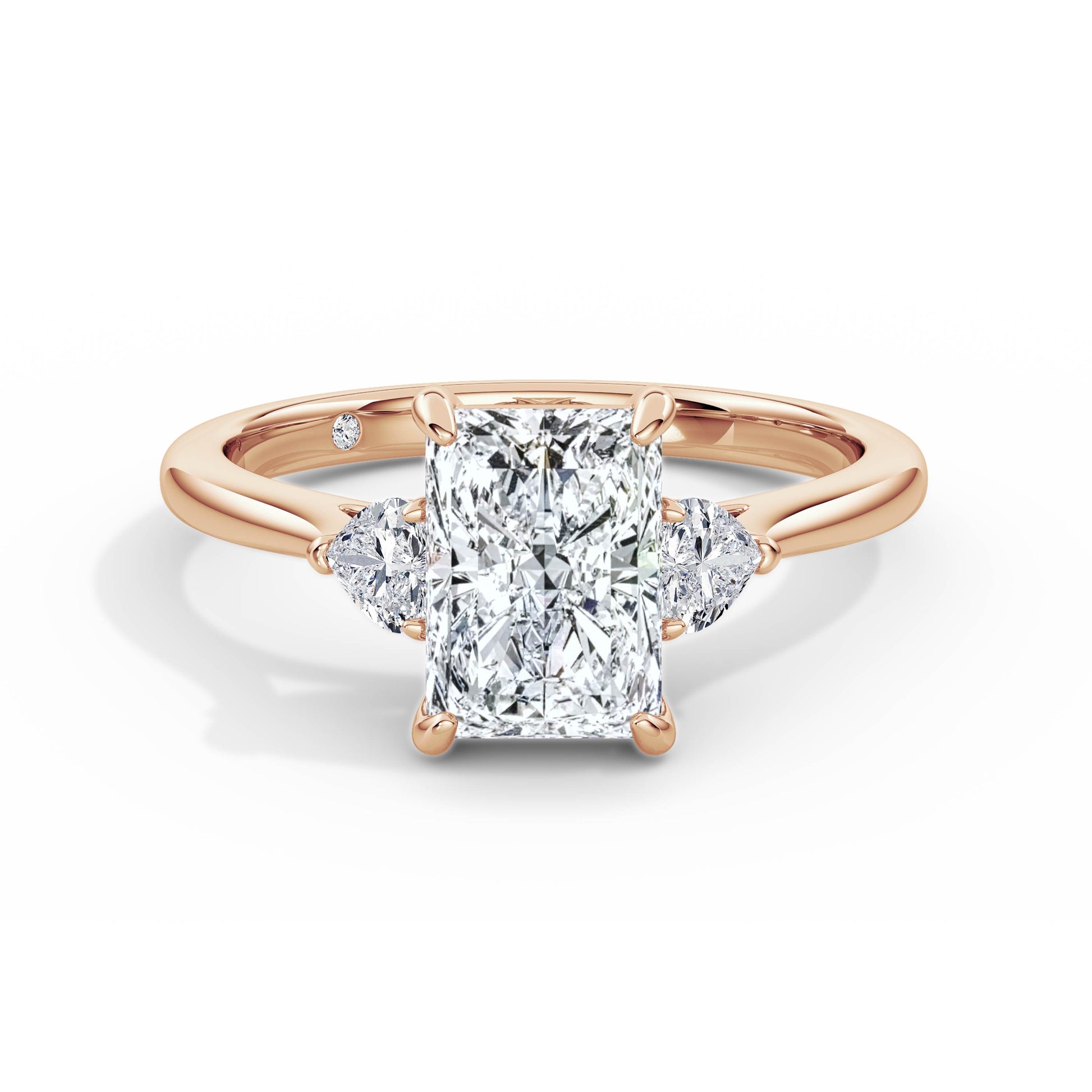 Sally 18k Rose Gold Radiant Trilogy
