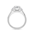 Sally 18k White Gold Radiant Trilogy