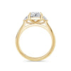 Sally 18k Yellow Gold Radiant Trilogy