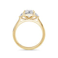 Sally 18k Yellow Gold Radiant Trilogy