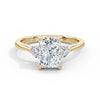 Sally 18k Yellow Gold Radiant Trilogy