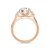 Sally 18k Rose Gold Round Trilogy