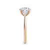 Sally 18k Rose Gold Round Trilogy