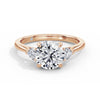 Sally 18k Rose Gold Round Trilogy