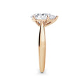 Sarah 18k Rose Gold Pear Solitaire