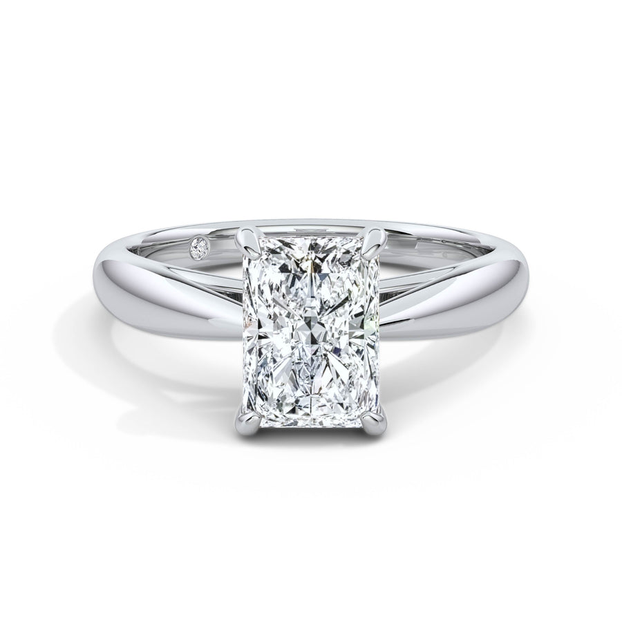 Sarah Platinum Radiant Solitaire