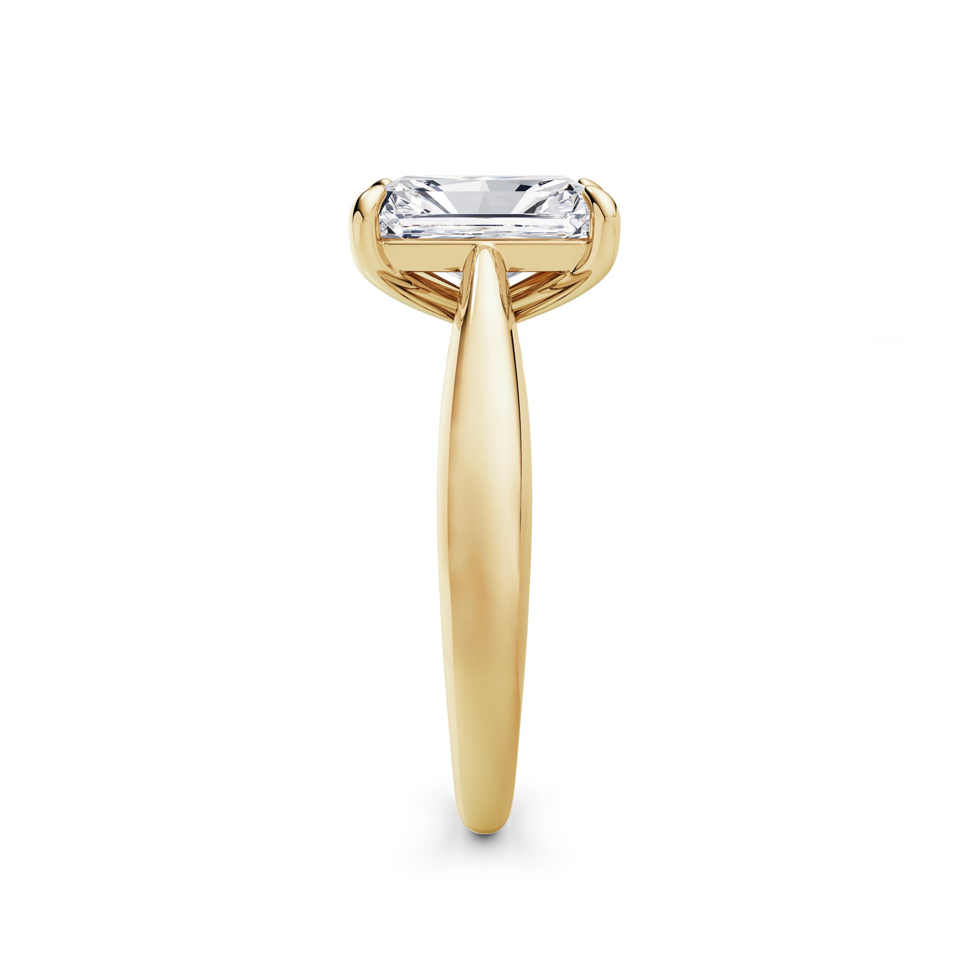 Sarah 18k Yellow Gold Radiant Solitaire