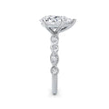 Sonia Platinum Pear Diamond Band