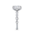 Sonia 18k White Gold Radiant Diamond Band