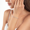 5CT LAB-GROWN DIAMOND TENNIS BRACELET WHITE GOLD