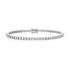 5CT LAB-GROWN DIAMOND TENNIS BRACELET WHITE GOLD