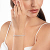 8CT LAB-GROWN DIAMOND TENNIS BRACELET WHITE GOLD