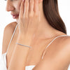 6CT LAB-GROWN DIAMOND TENNIS BRACELET WHITE GOLD