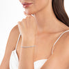 3CT LAB-GROWN DIAMOND TENNIS BRACELET WHITE GOLD
