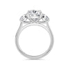 Veronica 18k White Gold Cushion Trilogy