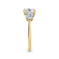 Veronica 18k Yellow Gold Cushion Trilogy
