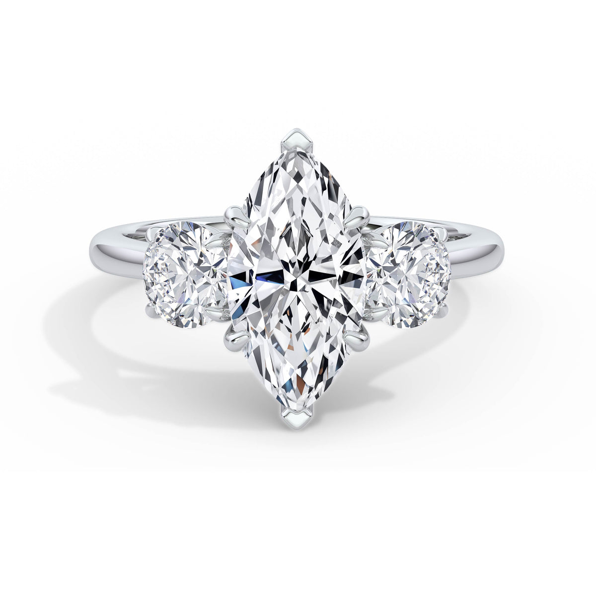 Veronica Platinum Marquise Trilogy