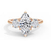Veronica 18k Rose Gold Marquise Trilogy