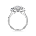 Veronica 18k White Gold Marquise Trilogy