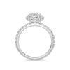 Veronica Platinum Marquise Halo