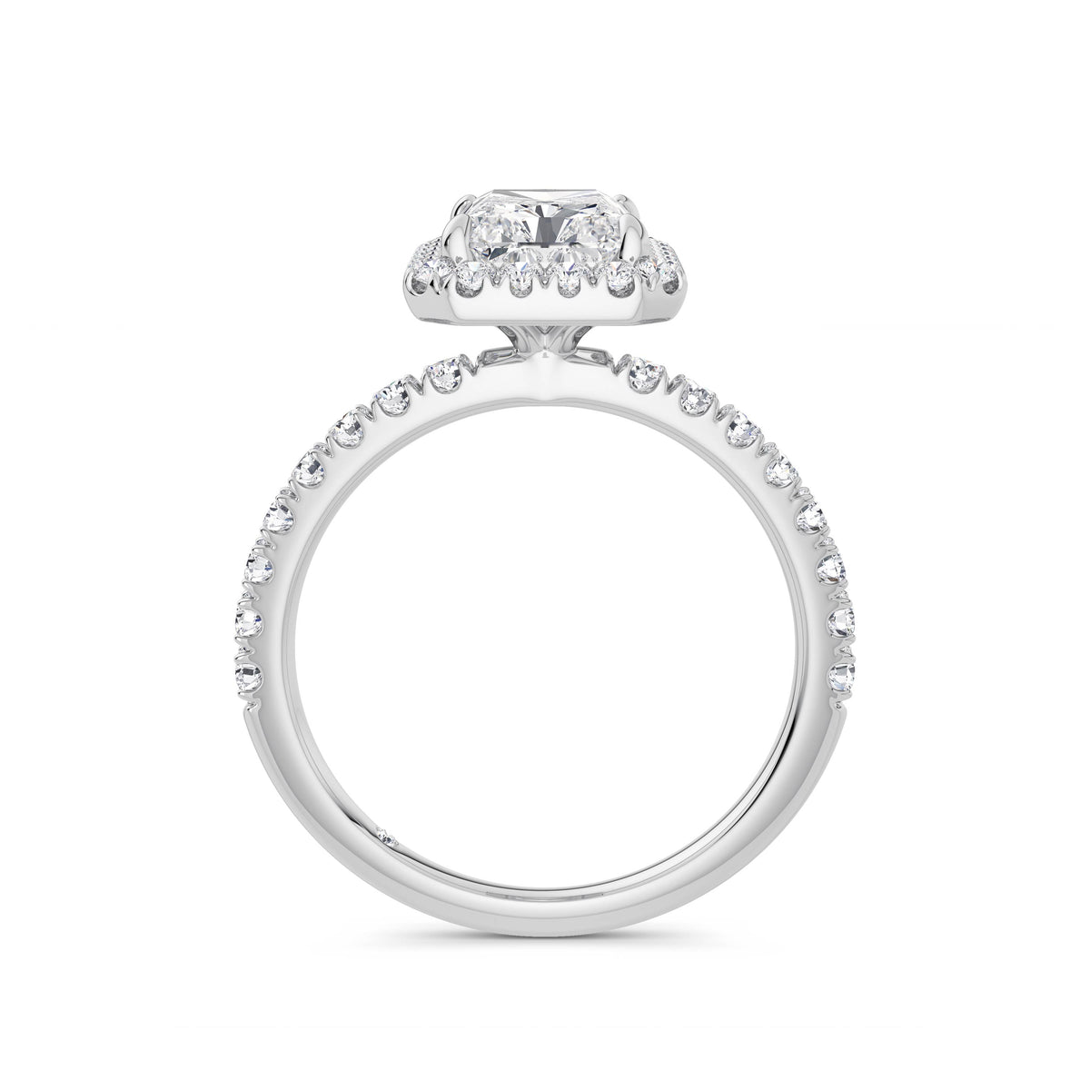 Veronica Platinum Radiant Halo