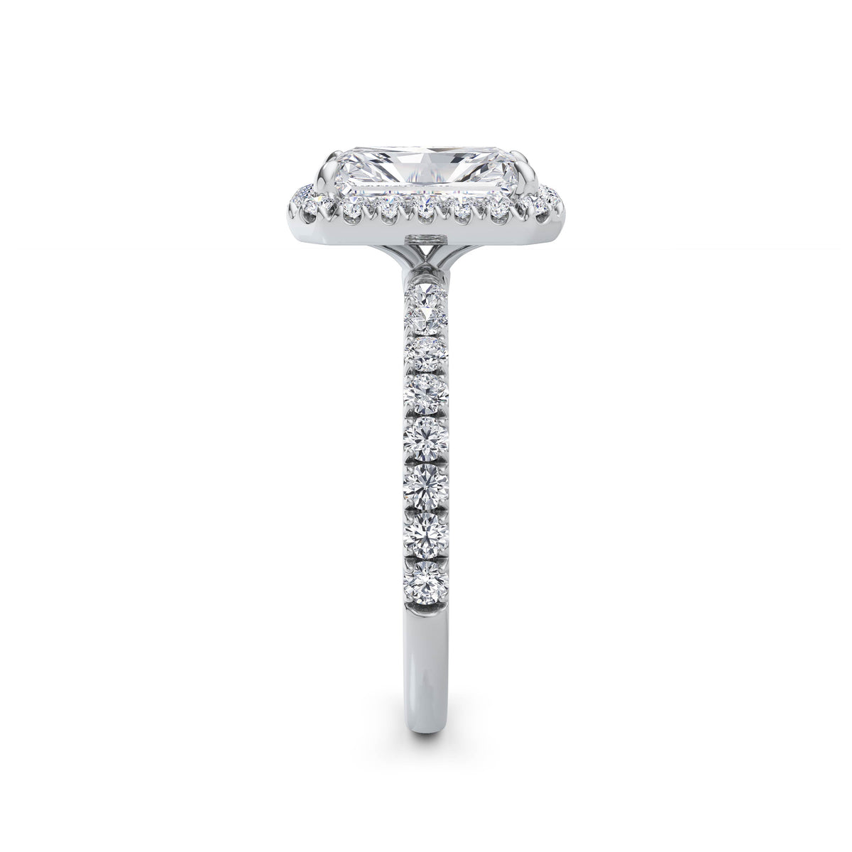 Veronica Platinum Radiant Halo
