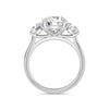 Veronica 18k White Gold Round Trilogy