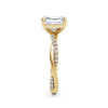 Vicky 18k Yellow Gold Asscher Diamond Band
