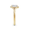 Vicky 18k Yellow Gold Asscher Halo