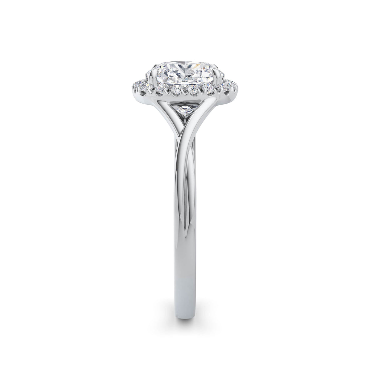 Vicky Platinum Cushion Halo