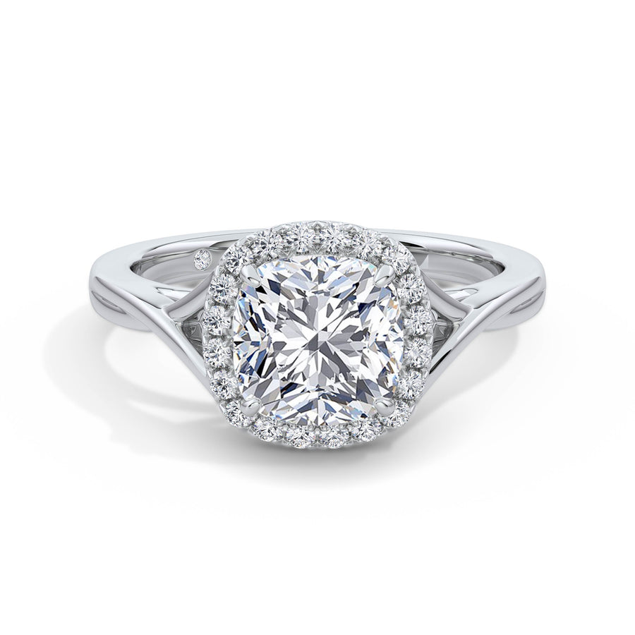 Vicky Platinum Cushion Halo