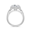 Vicky Platinum Heart Halo