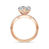 Vicky 18k Rose Gold Heart Diamond Band