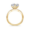 Vicky 18k Yellow Gold Heart Diamond Band