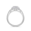 Vicky Platinum Marquise Halo
