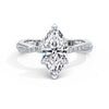 Vicky Platinum Marquise Diamond Band