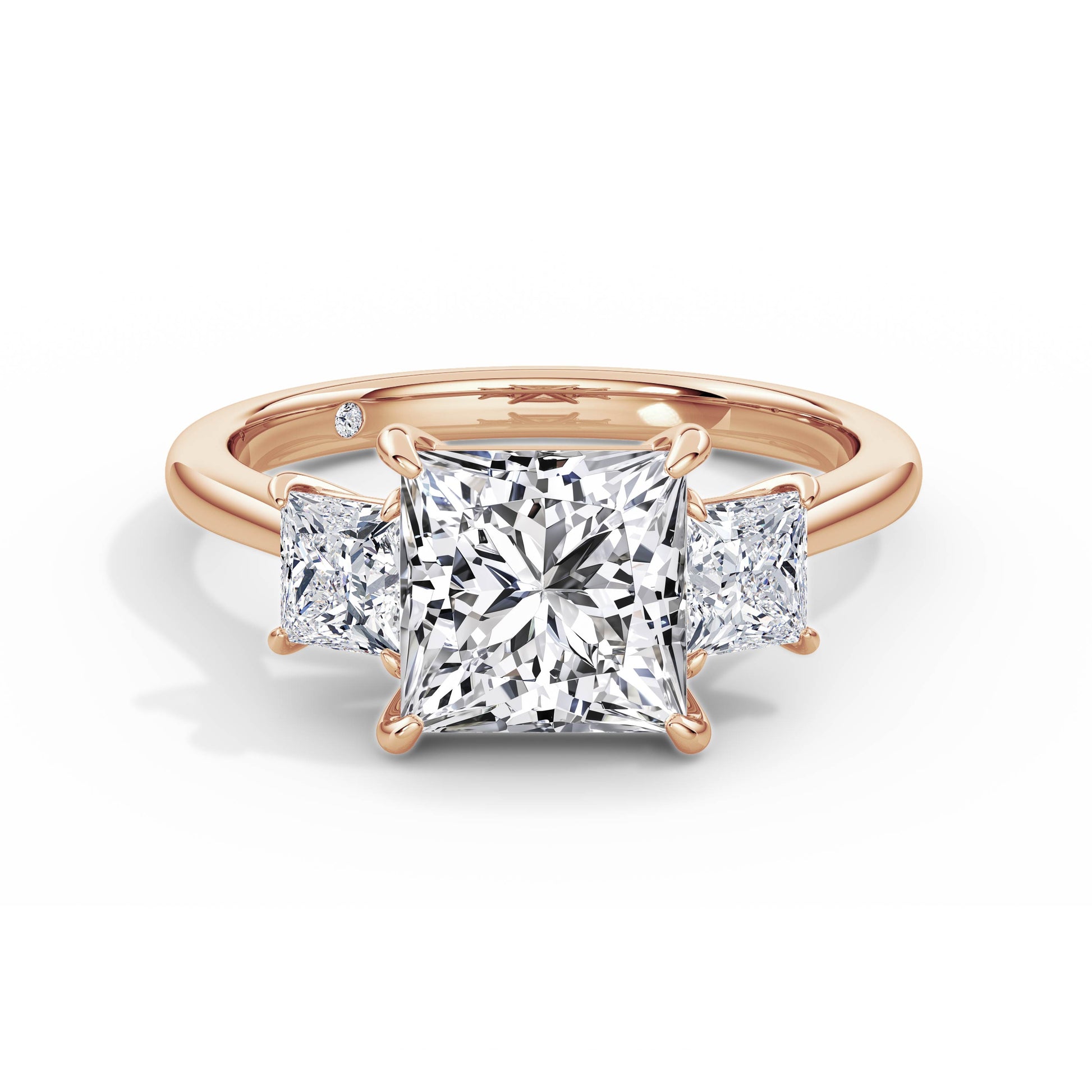 Vicky 18k Rose Gold Princess Trilogy