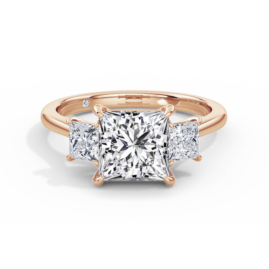 Vicky 18k Rose Gold Princess Trilogy
