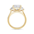 Vicky 18k Yellow Gold Princess Trilogy