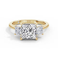 Vicky 18k Yellow Gold Princess Trilogy