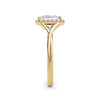 Vicky 18k Yellow Gold Princess Halo
